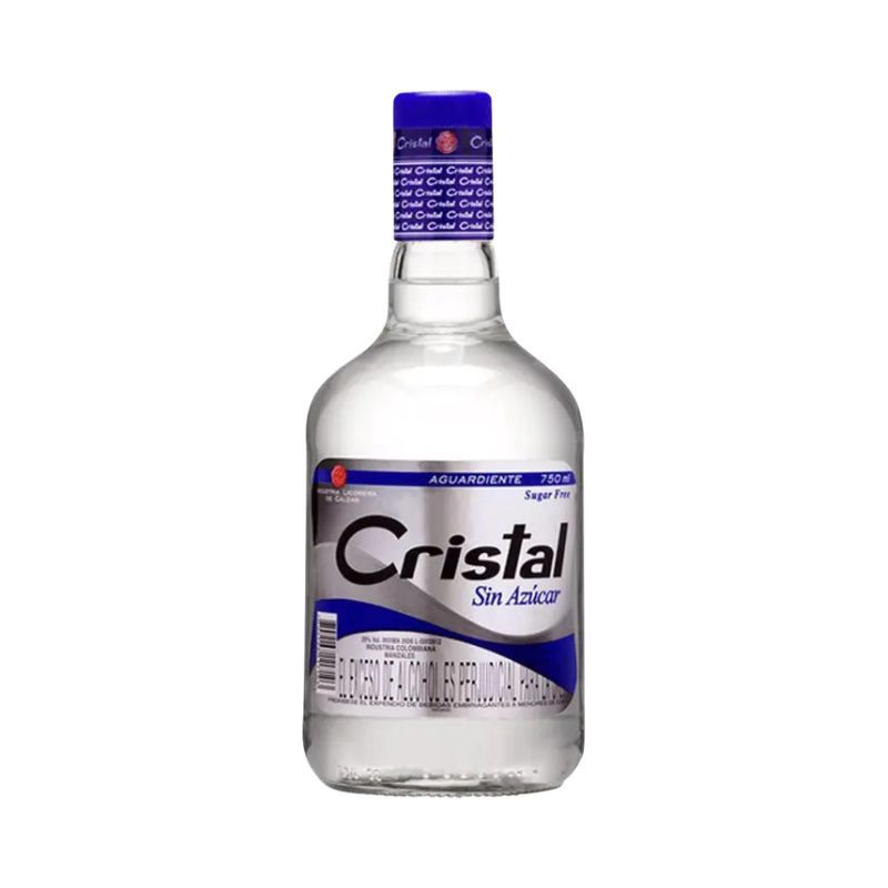 CRISTAL Aguardiente Sin Azucar 750 ml