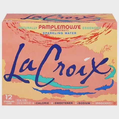 LACROIX Grapefruit Pamplemousse Sparkling Water 12PK