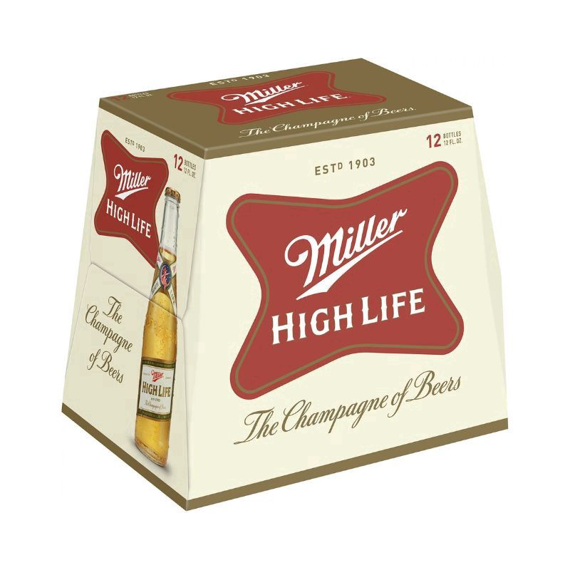 MILLER HIGH Life 12 Pack 12 oz Btls