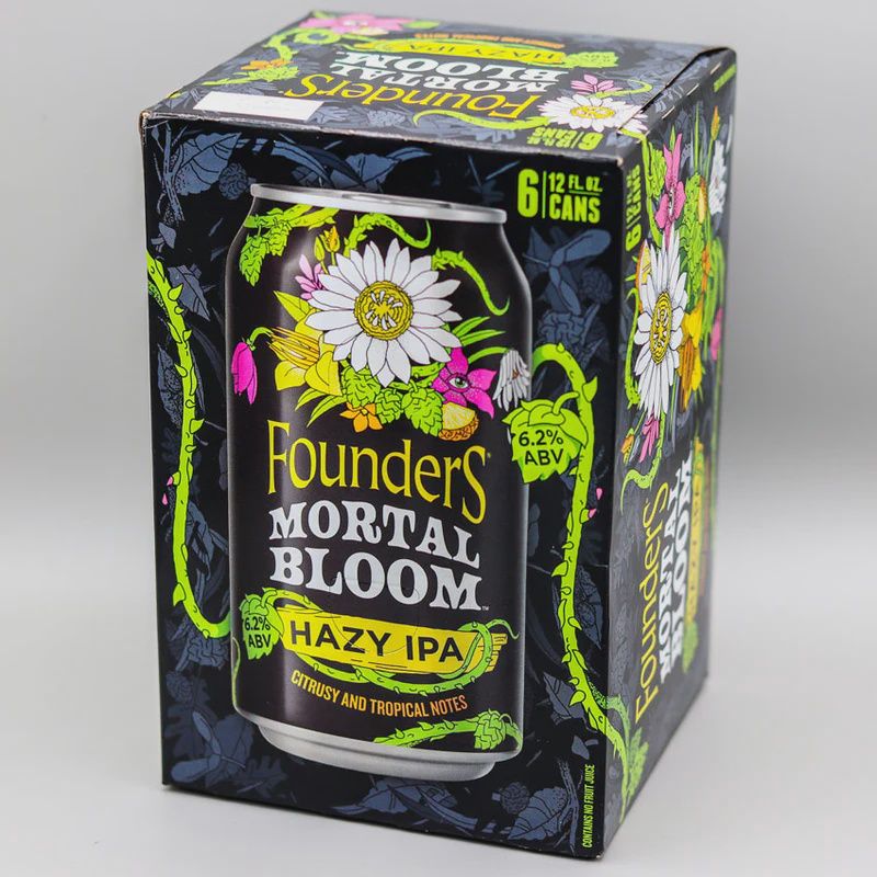 FOUNDERS Mortal Bloom 12oz can 6PK