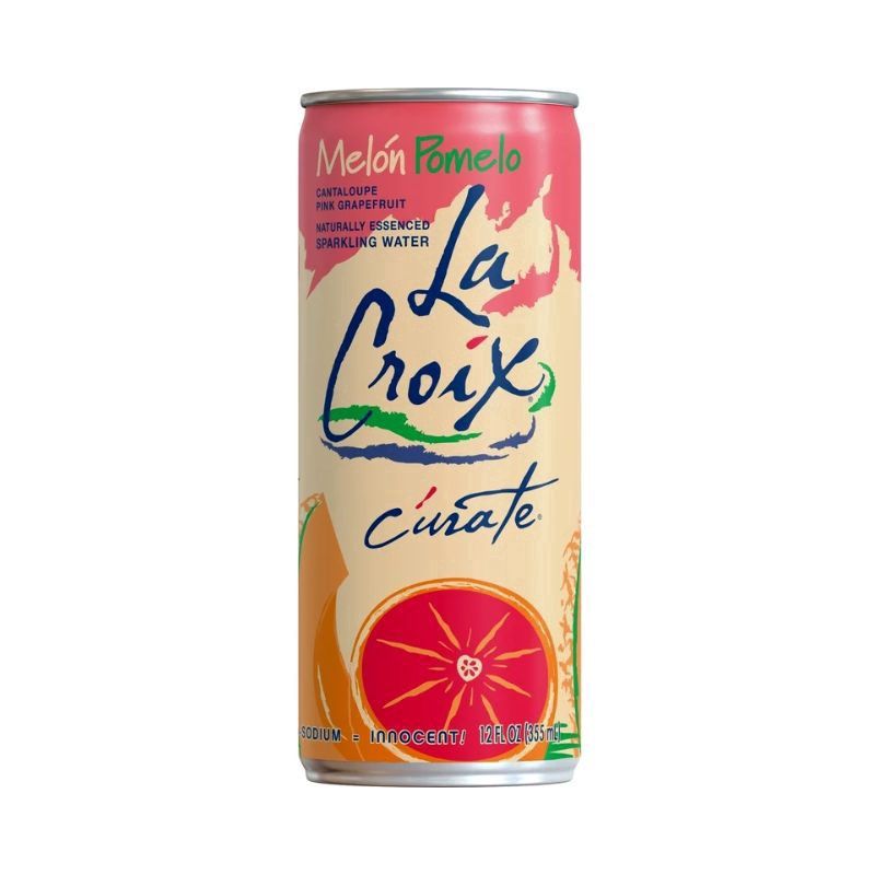 LACROIX Curate Cantaloupe Pink Grapefruit