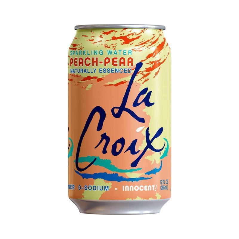 LACROIX Peach Pear Sparkling Water