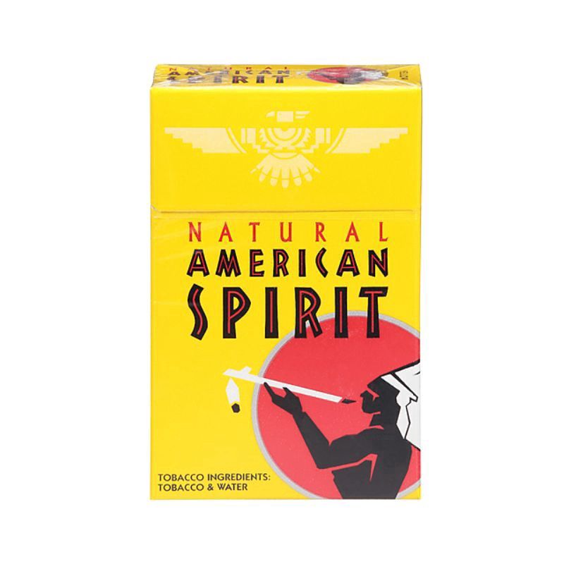 NATURAL AMERICAN SPIRIT Yellow Box