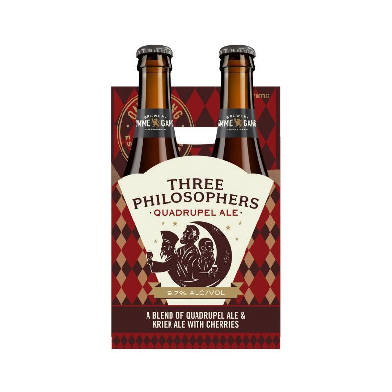 OMMEGANG 3 Philosophers 4 Pack 12 oz Btls