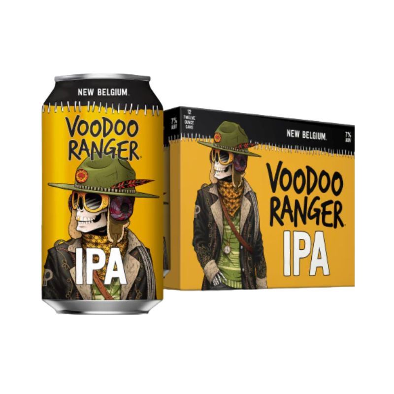 NEW BELGIUM VOODOO Ranger Ipa 6 Pack 12 oz Cans