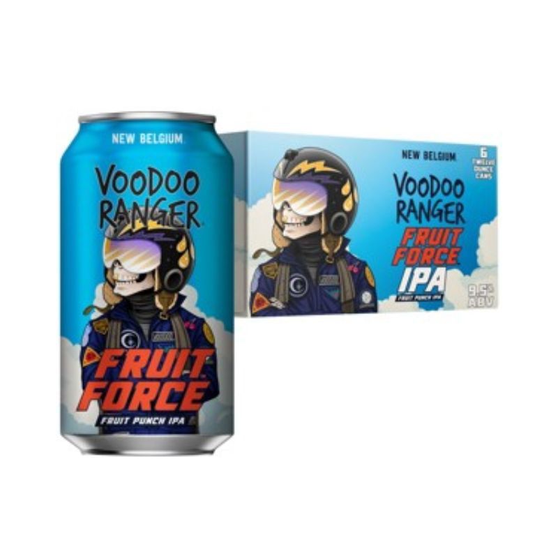 NEW BELGIUM VOODOO Ranger Fruit Force 6 Pack 12 oz