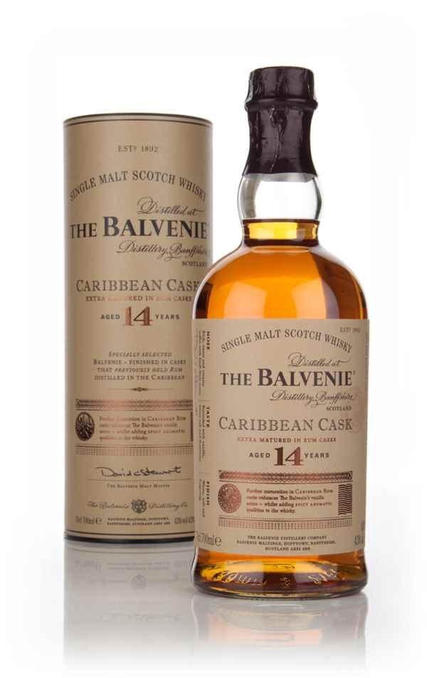 BALVENIE 14 yr Rum Cask Scotch 200Ml