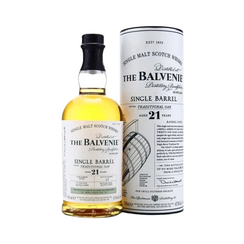 BALVENIE 21Yr Single Barrel 750 ml