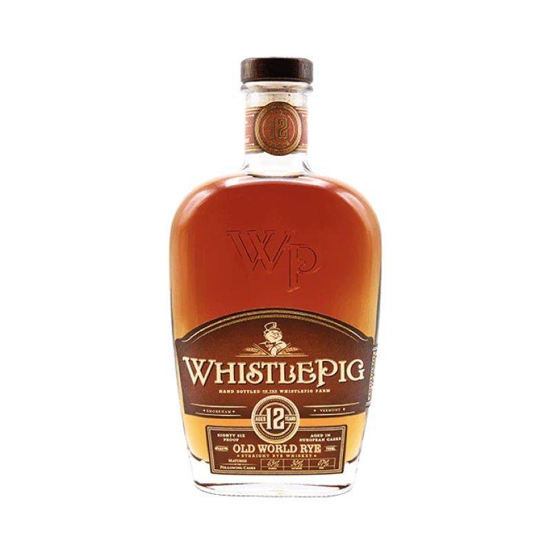 WHISTLEPIG Straight Rye Whiskey 12 Year Old Wolrd 750 ml