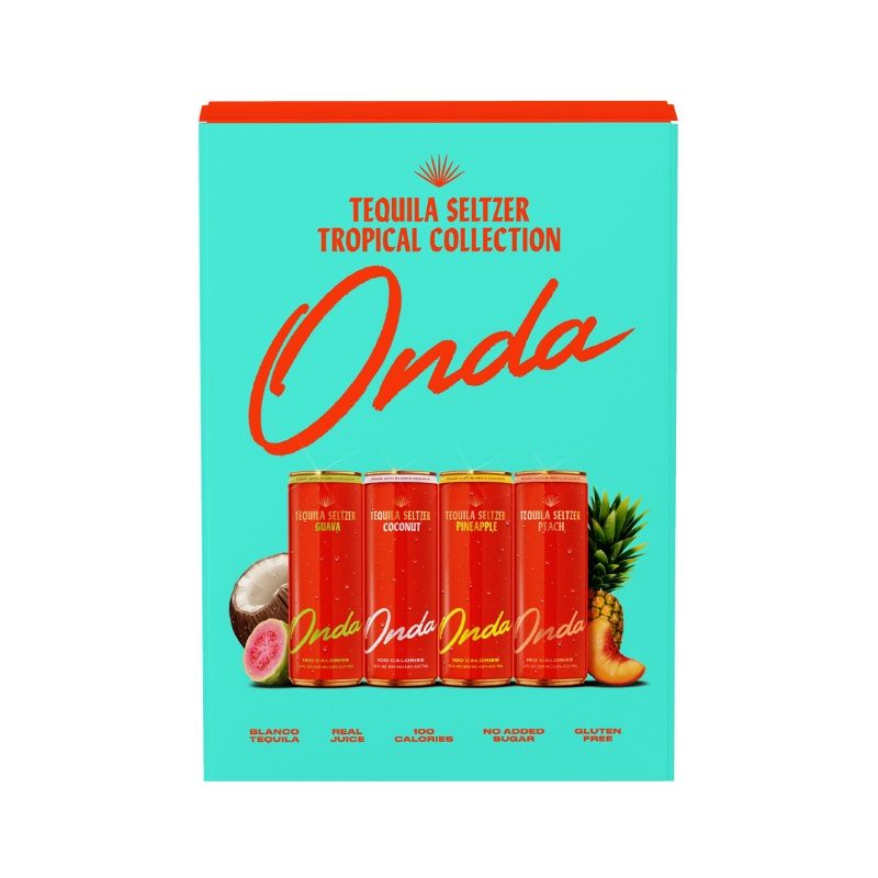 ONDA SPARKLING Tequila Tropical Collection 8 Pack Can