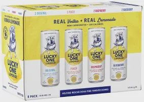 LUCKY ONE Vodka Lemonade Variety Pack 8 can