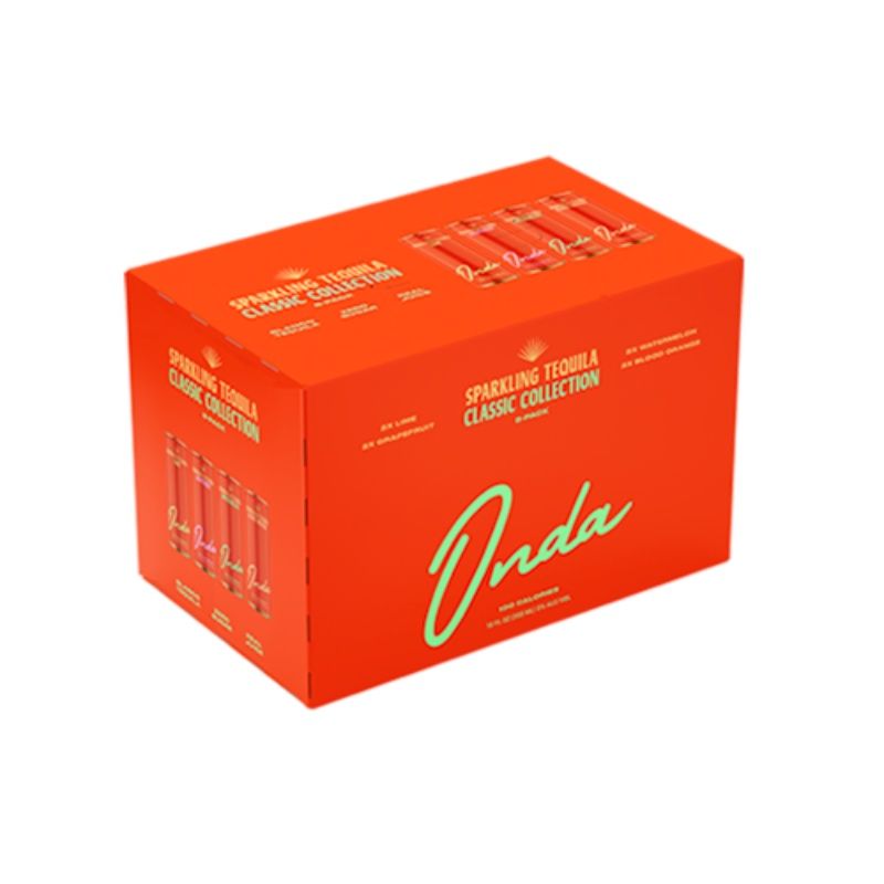 ONDA SPARKLING Tequila Classic Variety 8 Pack Can