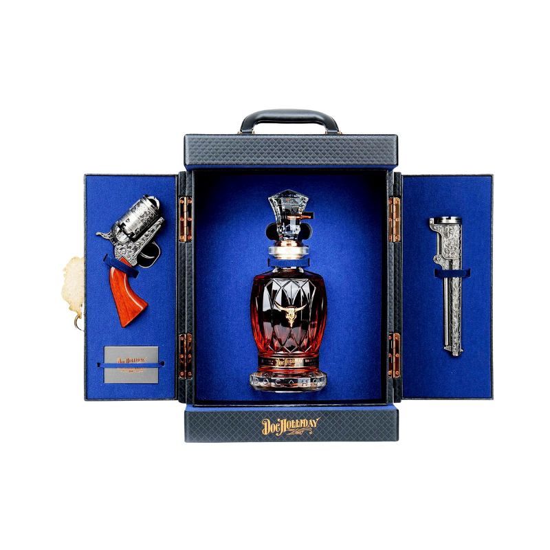 DOC HOLLlDAY Pistol 10 Year Set 750 ml