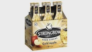 STRONGBOW Golden Cider 6 Pack 11.2Oz Bottles
