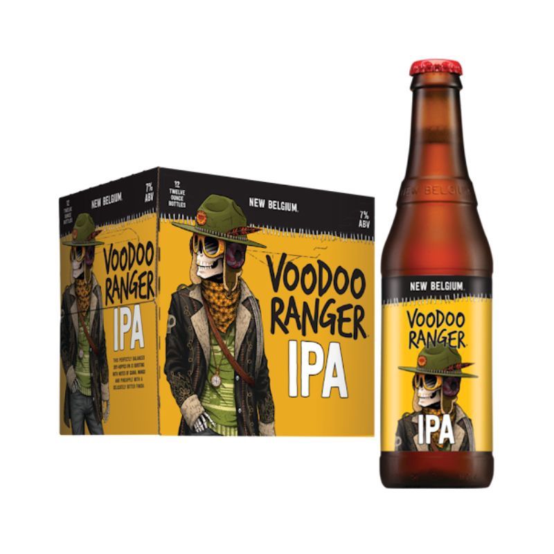 NEW BELGIUM VOODOO Ranger Ipa 12 oz 12 Pack Btls