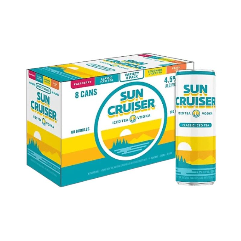 SUN CRUISER Iced Tea Vodka 8 Pack