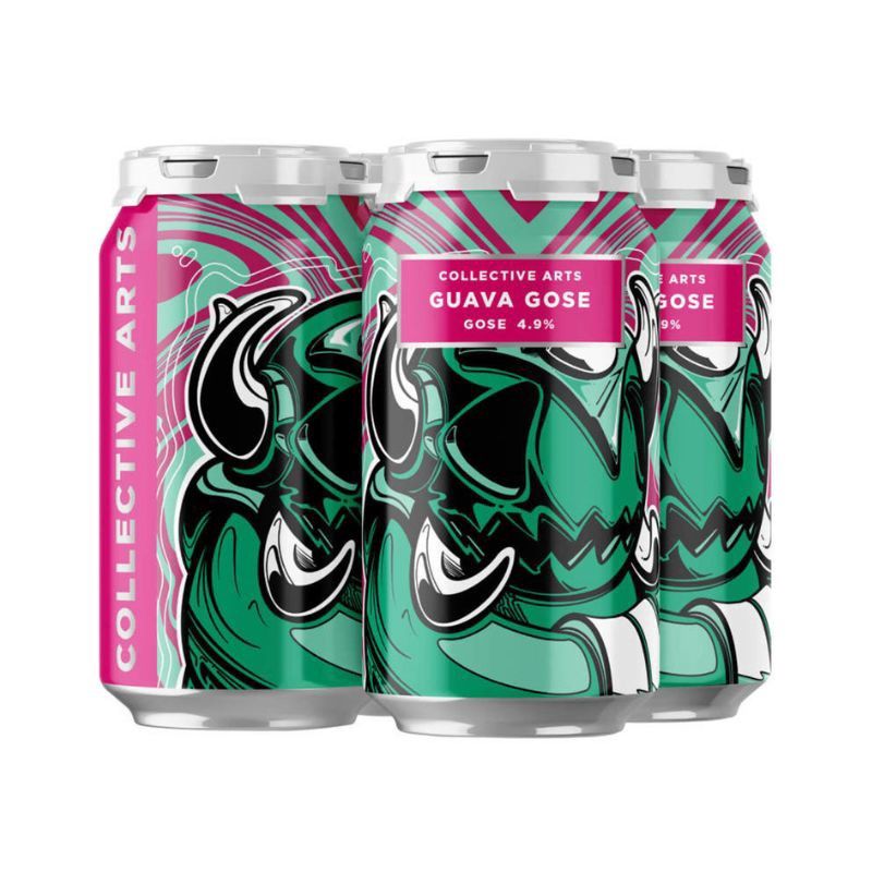 COLLECTIVE ARTS Guava Gose 4 Pack 12 oz Cans