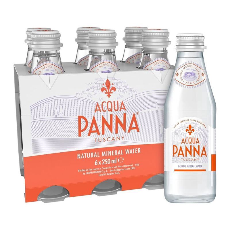 ACQUA PANNA 6 Pack 250 ml Glass (D*)