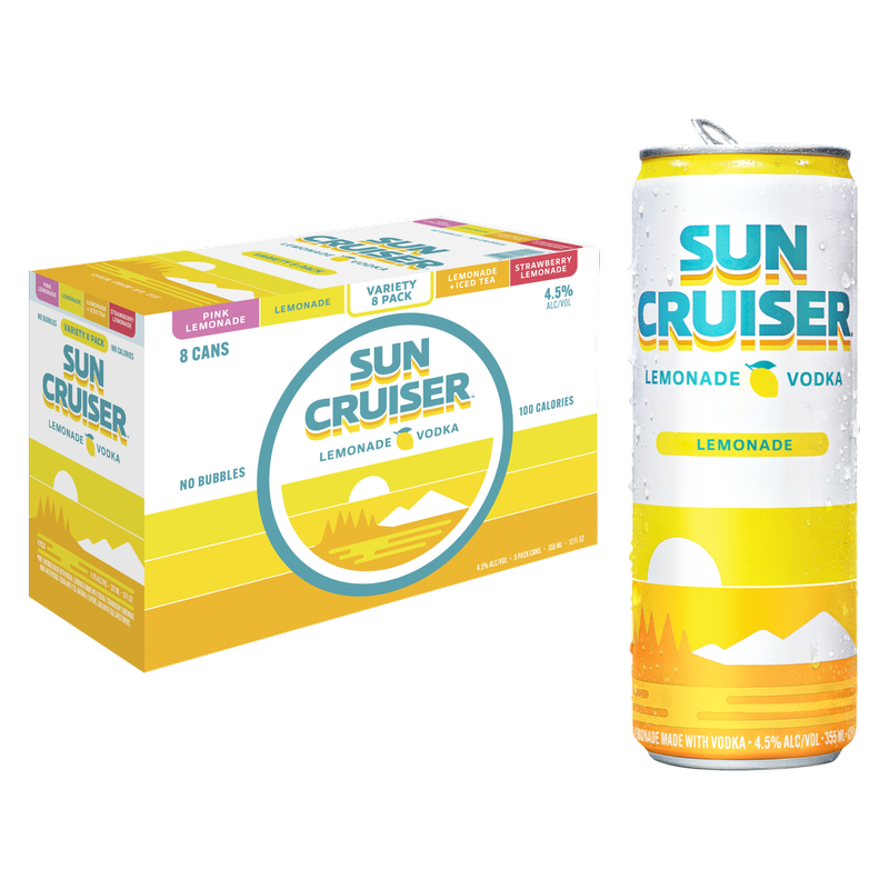 SUN CRUISER Lemonade variety 8pk