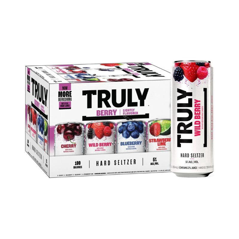 TRULY Variety Berry 12 Pack 12 oz Cans