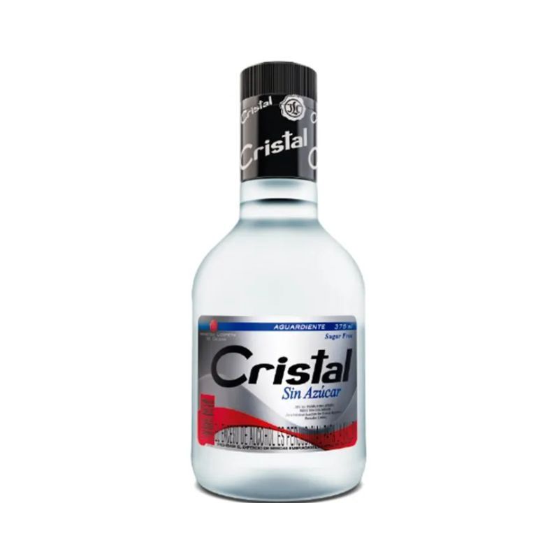 CRISTAL Aguardiente Sin Azucar 375 ml