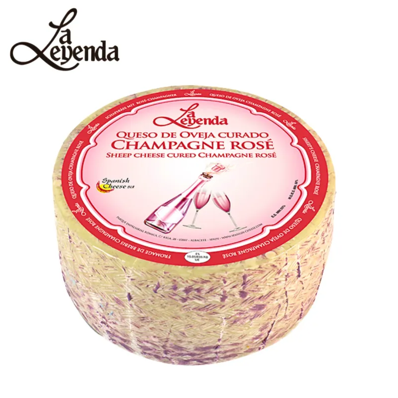LA LEYENDA QUESO DE OVEJA CHAPAGNE ROSE 200GR