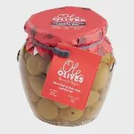 GROTAMINARDA Red Pepper Stuffed Olives Gordal 8oz