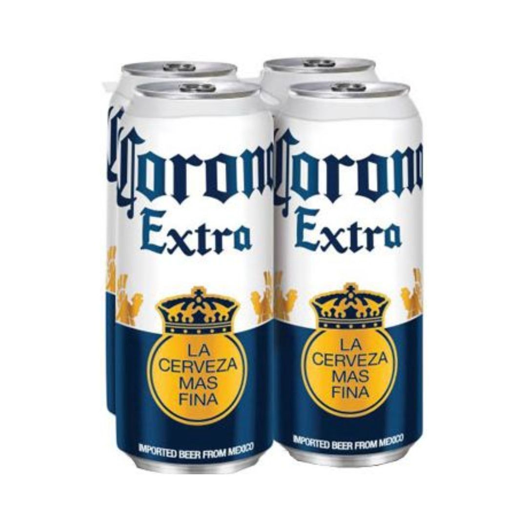 CORONA Extra 4 Pack 16 oz Cans