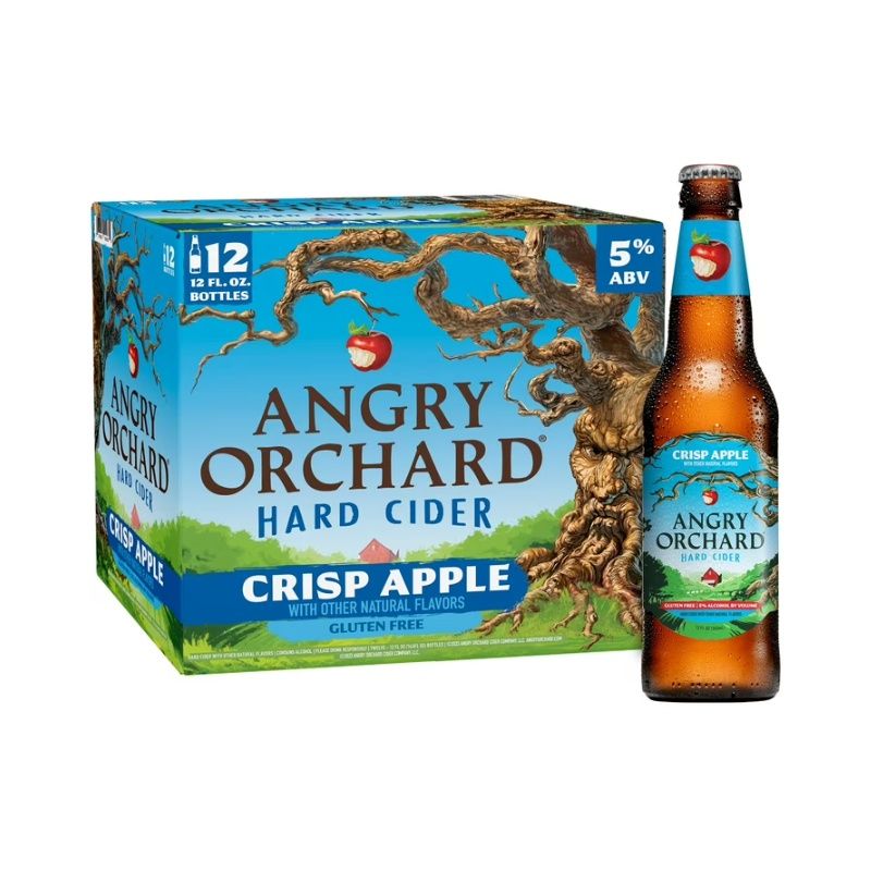 ANGRY ORCHARD Crisp Apple 12 Pack 12 oz Bottles