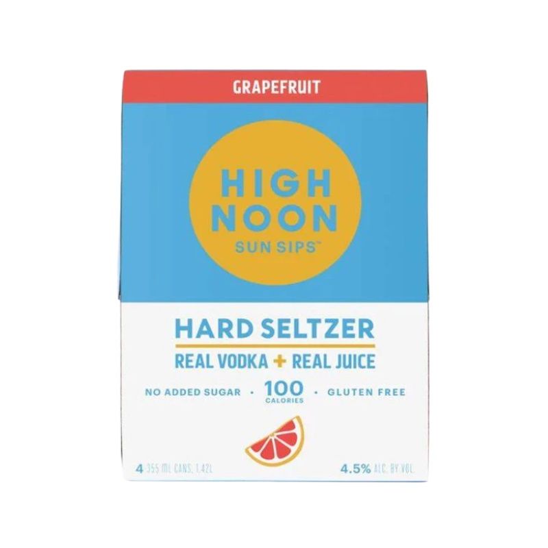 HIGH NOON Grapefruit Cocktail 4 Pack Can
