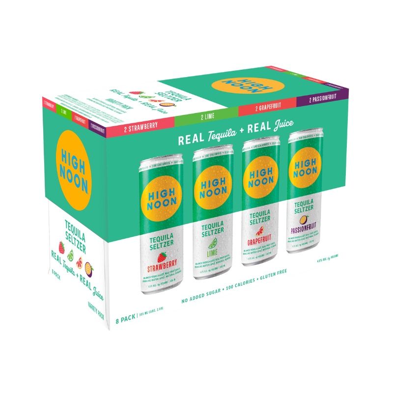HIGH NOON Variety Tequila Pack 8 Pack