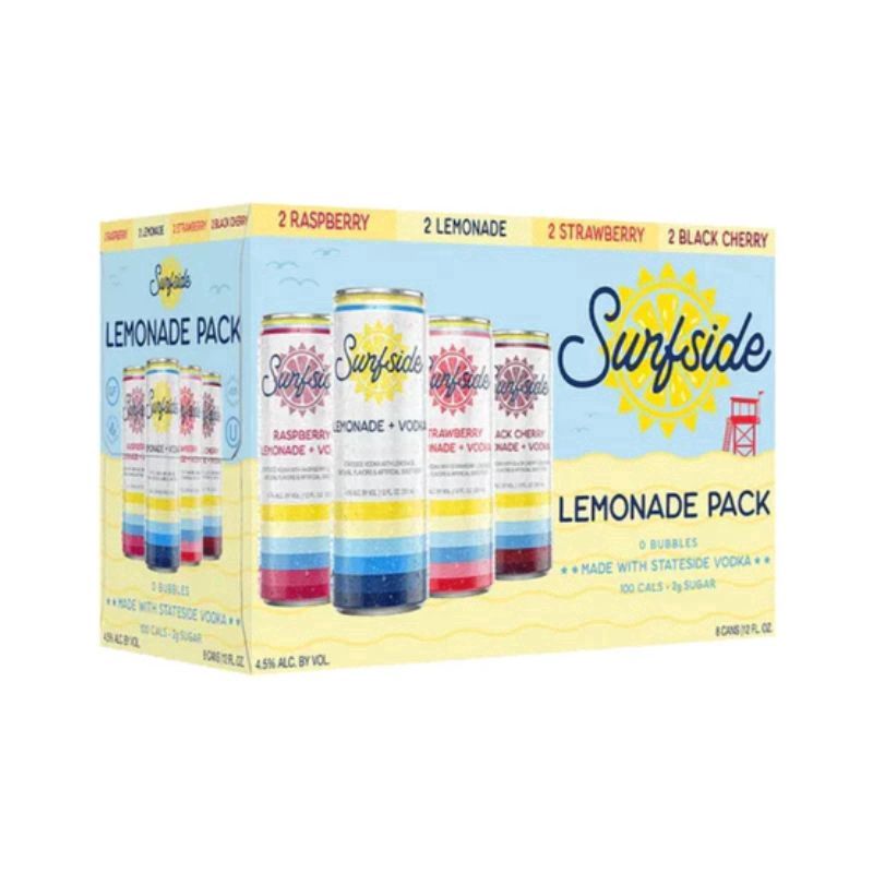 SURFSIDE Lemonade Variety 8 Pack 12 oz