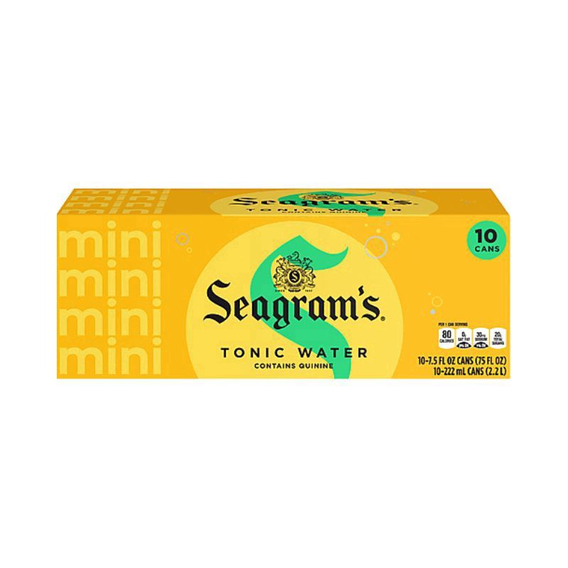 SEAGRAMS Tonic 10Pk 7.5 oz Mini Cans