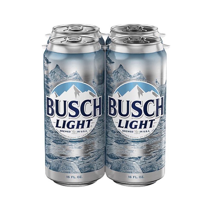 BUSCH Light 4 Pack 16 oz Cans