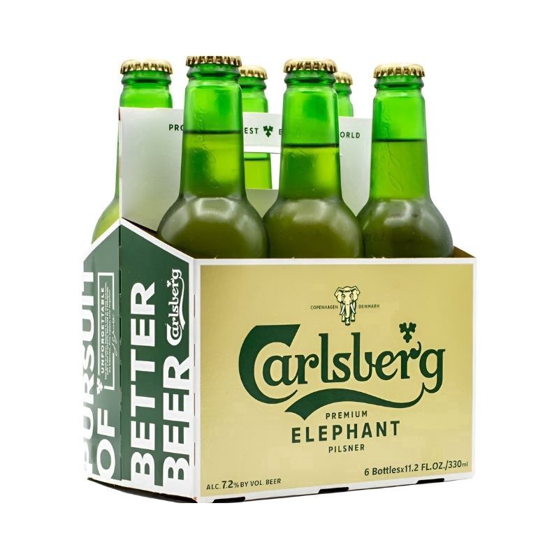 CARLSBERG Elephant 6 Pack 11.2Oz Bottles