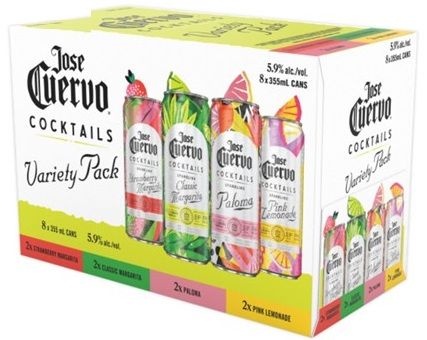 JOSE CUERVO Sparkling Variety Cans 8pk