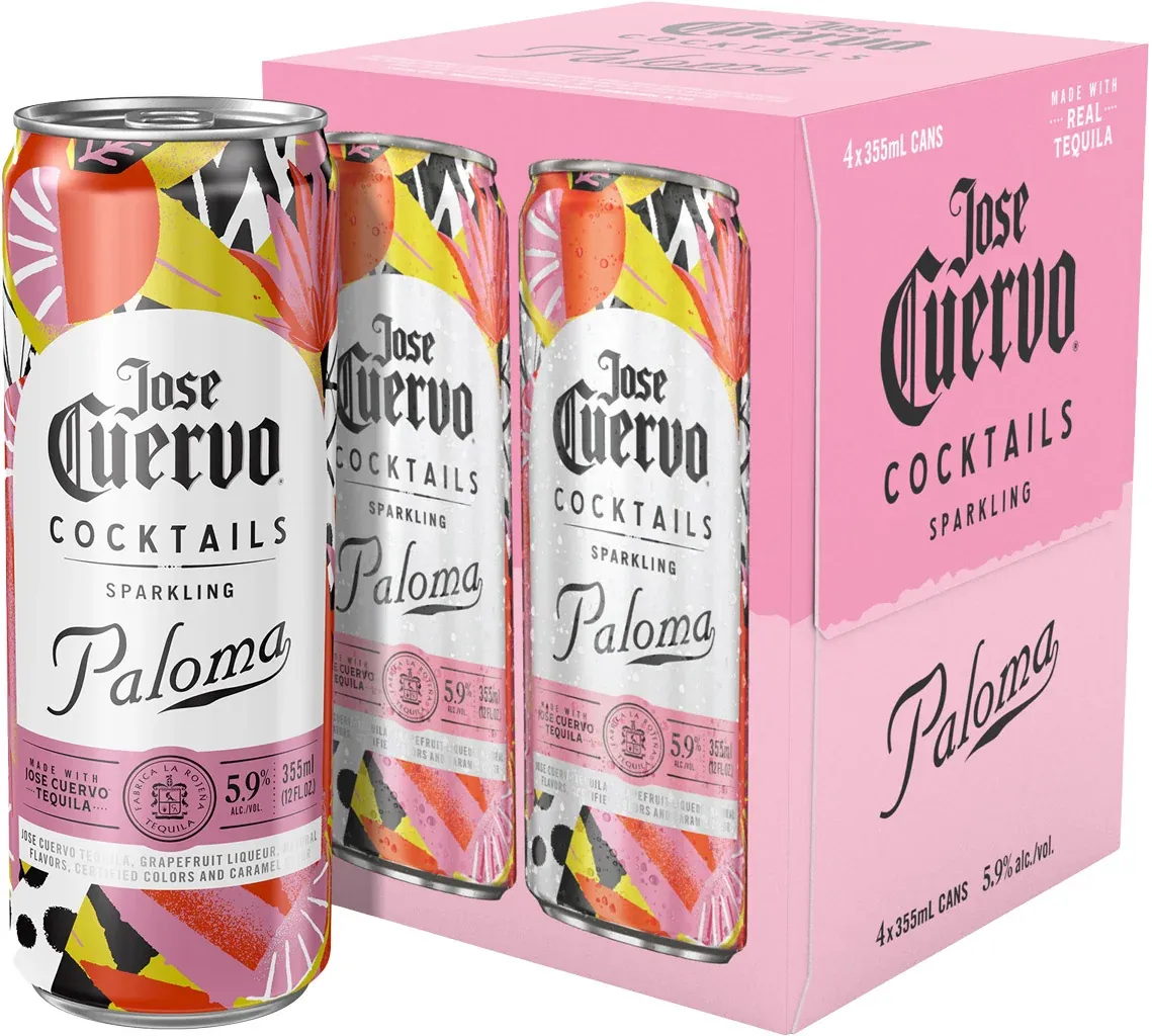 JOSE CUERVO Sparkling Paloma Can 4pk