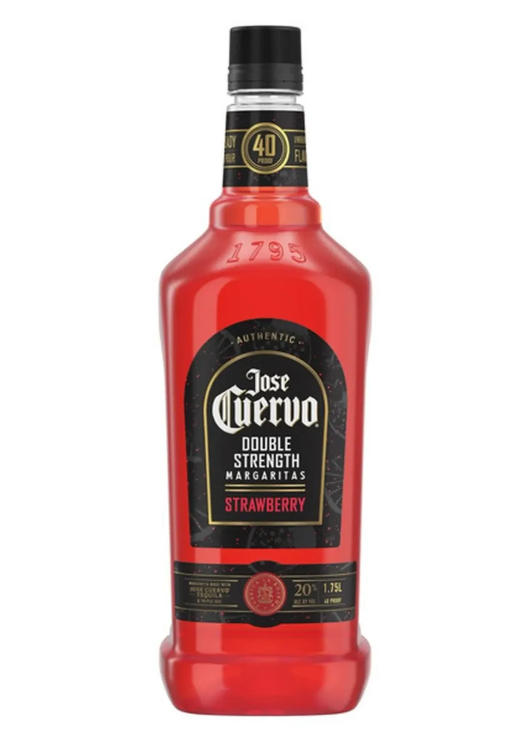 JOSE CUERVO Authentic Dbl Strawberry Marg 1.75L