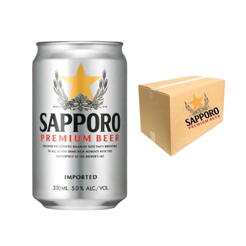 SAPPORO 6 Pack Cans
