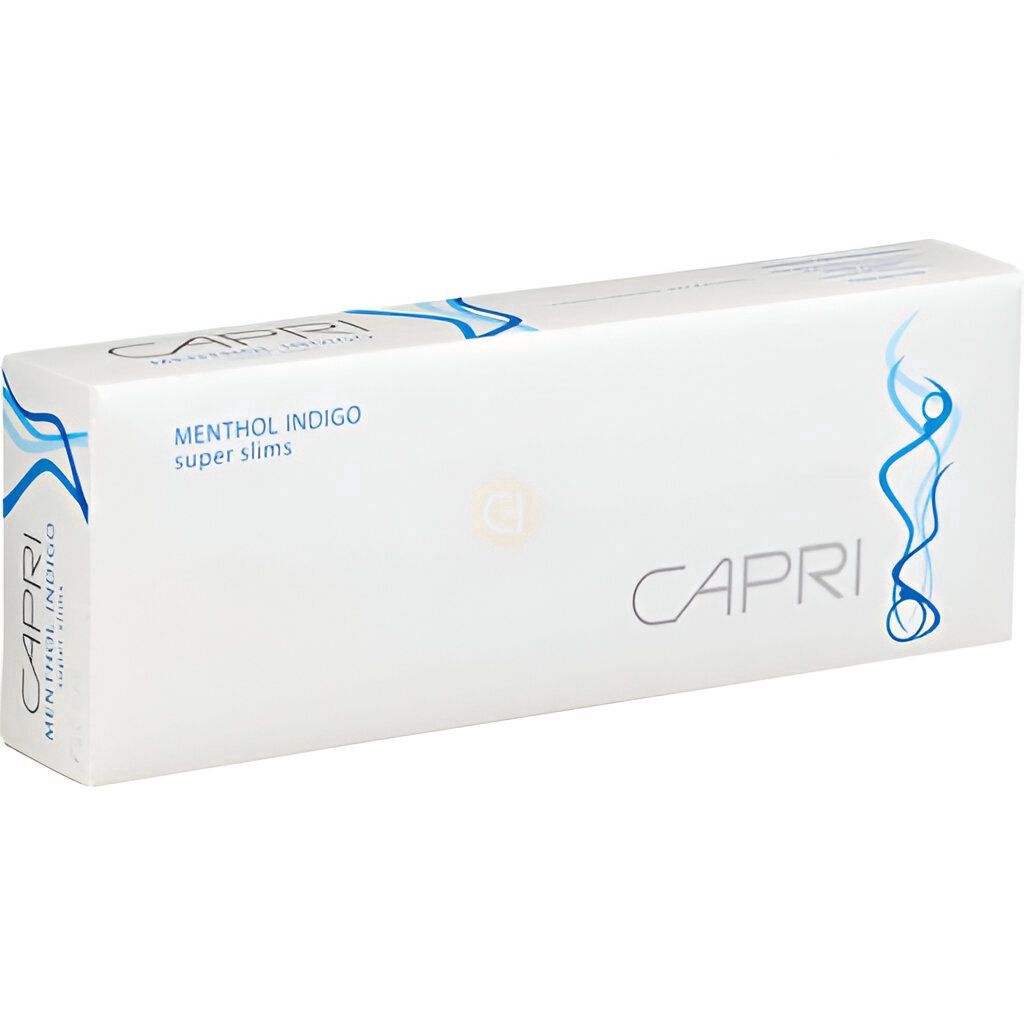 CAPRI Menthol Indigo Box 100