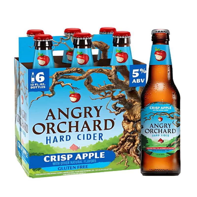 ANGRY ORCHARD Crisp Apple 6 Pack 12 oz Bottles