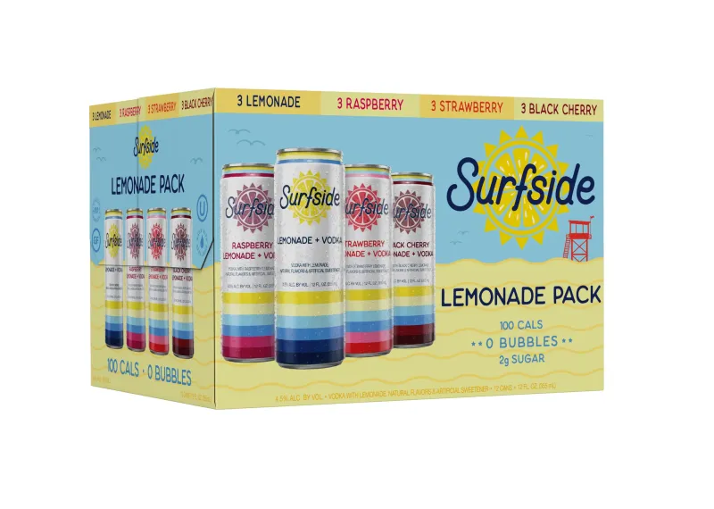 SURFSIDE Lemonade 12pk cans