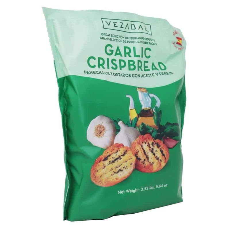 VEZABAL Garlic Crispbread 5.64oz