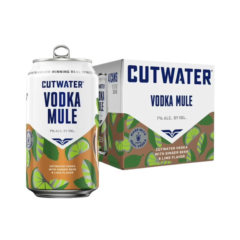 CUTWATER Vodka Mule 4 Pack 12 oz