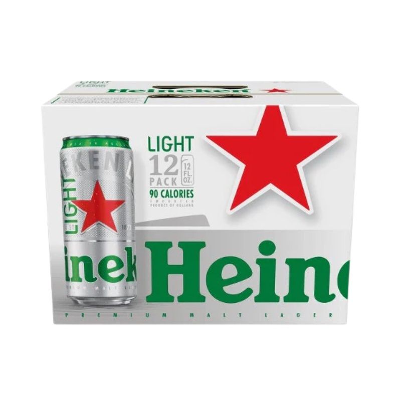 HEINEKEN Light 12 Pack 12 oz Can