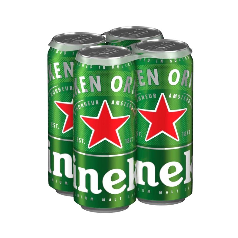 HEINEKEN 4 Pack 16 oz Can