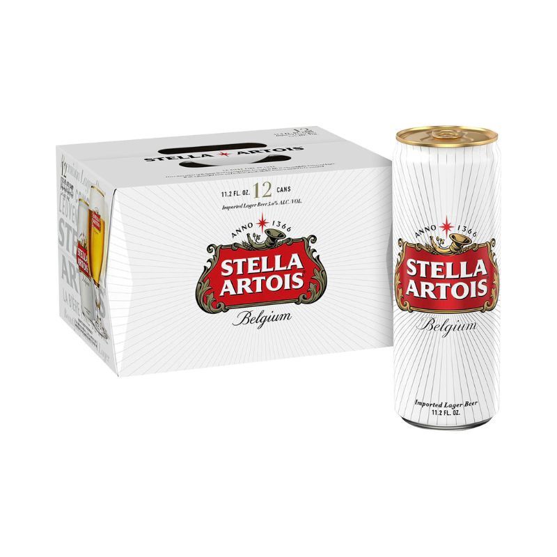 STELLA ARTOIS 12 Pack 11.2Oz Can