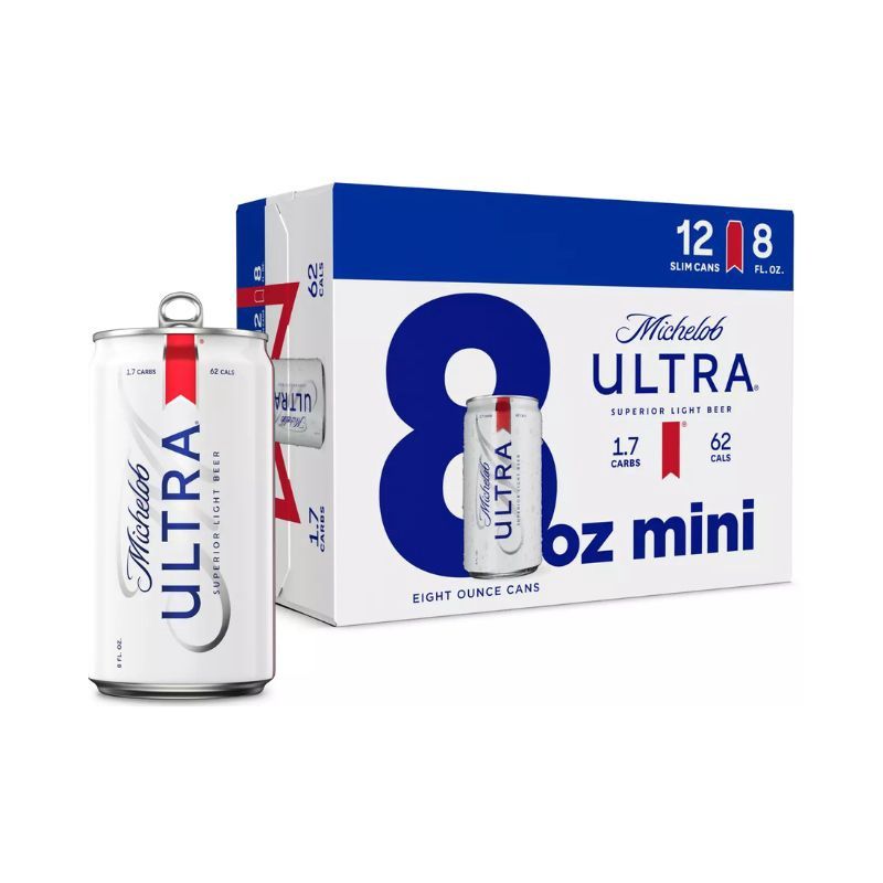 MICHELOB Ultra 12 Pack 8 Oz Cans