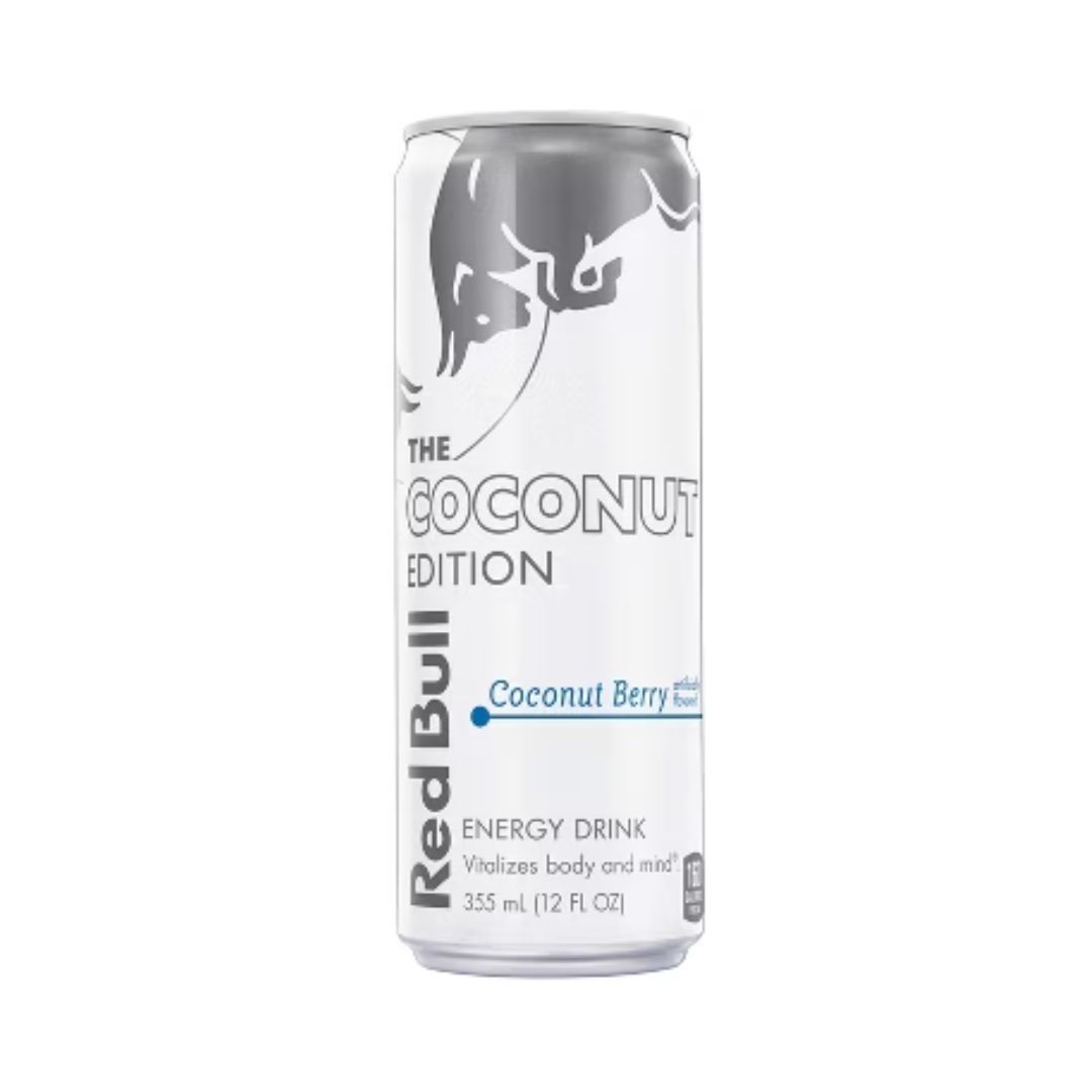 RED BULL 12 oz Blancue Edition