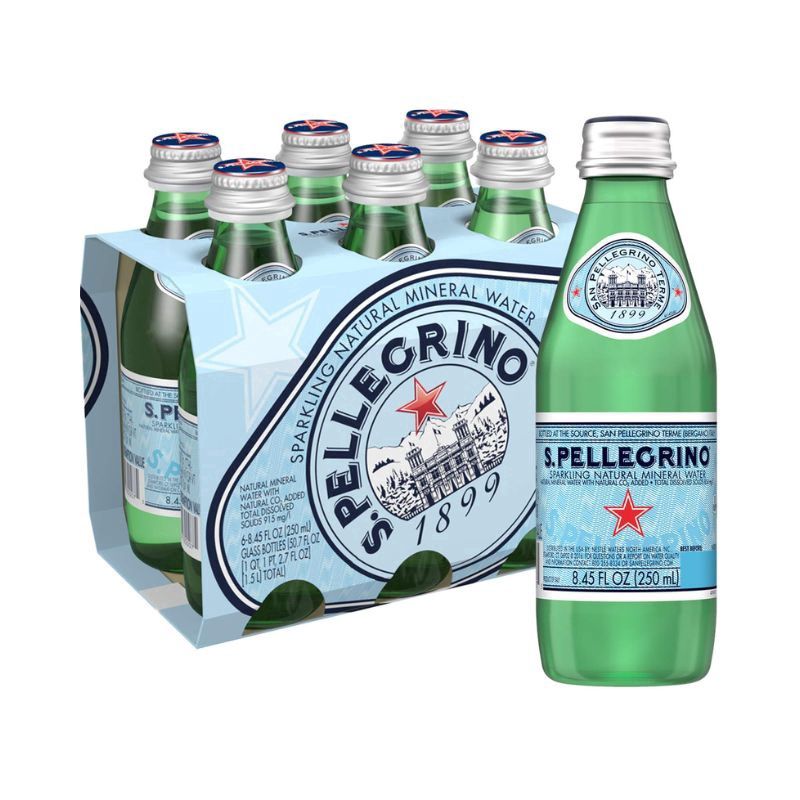SAN PELLEGRINO Sparkling 6 Pack Glass